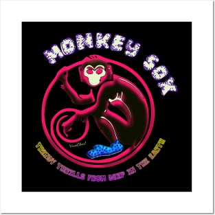 Monkey Sox from Deep in the Earth Posters and Art